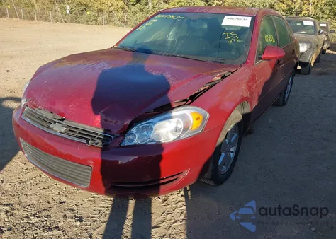2007 Chevrolet Impala Lt from USA, damaged, VIN 2G1WT58K079258077